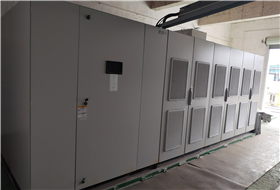 河源市恒昌钢铁有限公司 35KV 电弧炉、中频炉滤波补偿FC+SVG安装现场