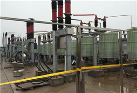 清远泰业钢厂35KV 电弧炉、中频炉滤波补偿FC+TCR安装现场