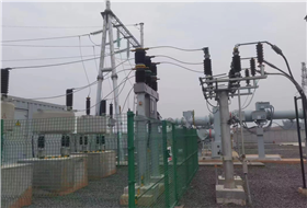 湖南耒阳市月口塘光伏电站35KV FC安装现场